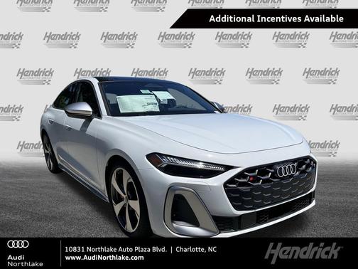 Glacier White Metallic 2026 Audi S5 Premium Plus TFSI quattro S tronic