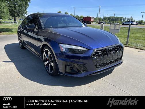 Navarra Blue Metallic 2024 Audi A5 Sportback 45 S Line Premium Plus