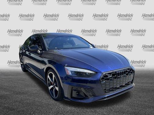 Navarra Blue Metallic 2024 Audi A5 Sportback 45 S Line Premium Plus