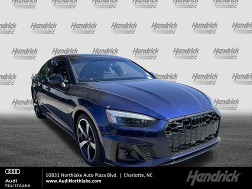 Navarra Blue Metallic 2024 Audi A5 Sportback 45 S Line Premium Plus
