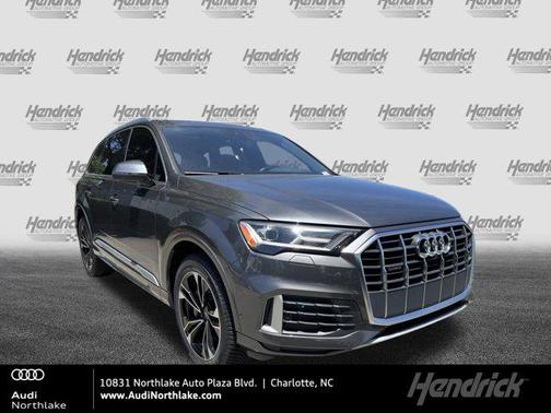 Samurai Gray Metallic 2021 Audi Q7 45 Premium