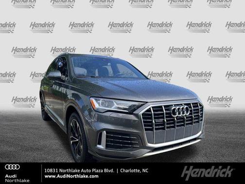 Samurai Gray Metallic 2021 Audi Q7 45 Premium