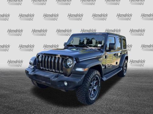 Granite Crystal Metallic Clearcoat 2018 Jeep Wrangler Unlimited Sport