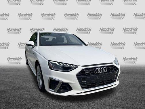 Ibis White 2023 Audi A4 45 S line Premium Plus