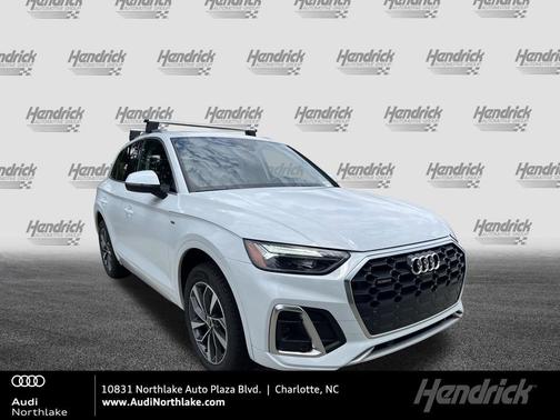 Glacier White Metallic 2023 Audi Q5 45 S line Premium Plus