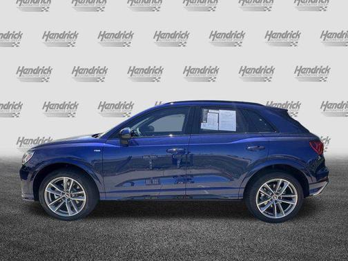 Navarra Blue Metallic 2025 Audi Q3 Premium 45 TFSI S line quattro Tiptronic