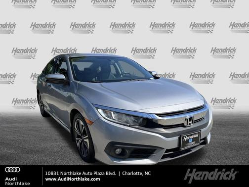 Lunar Silver Metallic 2017 Honda Civic EX-L