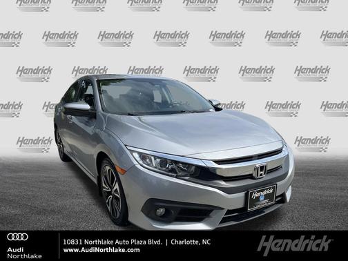 Lunar Silver Metallic 2017 Honda Civic EX-L