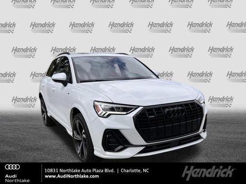 Glacier White Metallic 2023 Audi Q3 45 S line Premium Plus
