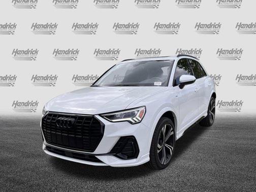 Glacier White Metallic 2023 Audi Q3 45 S line Premium Plus
