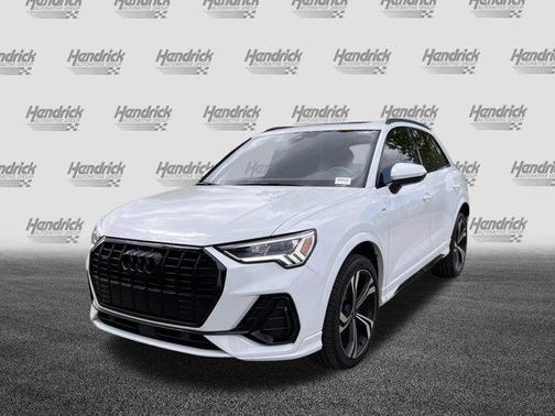 Glacier White Metallic 2023 Audi Q3 45 S line Premium Plus