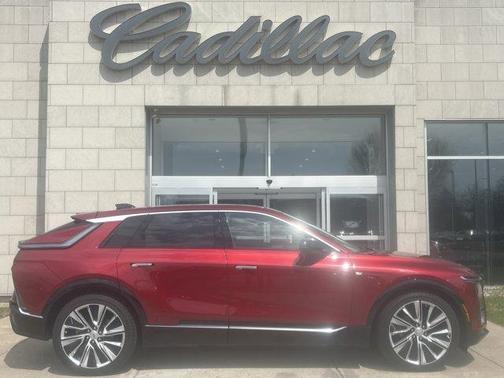 Radiant Red 2025 Cadillac LYRIQ Luxury