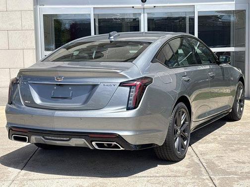 Silver Metallic 2026 Cadillac CT5 Sport AWD
