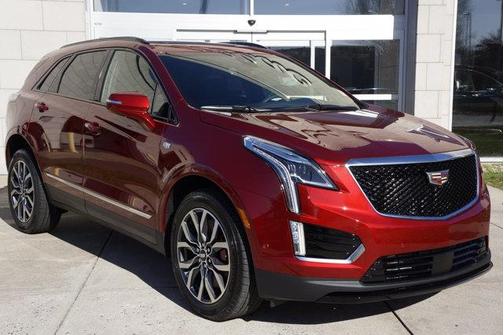 Radiant Red 2025 Cadillac XT5 Sport