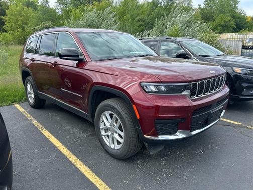 Velvet Red Pearlcoat 2025 Jeep Grand Cherokee L Laredo