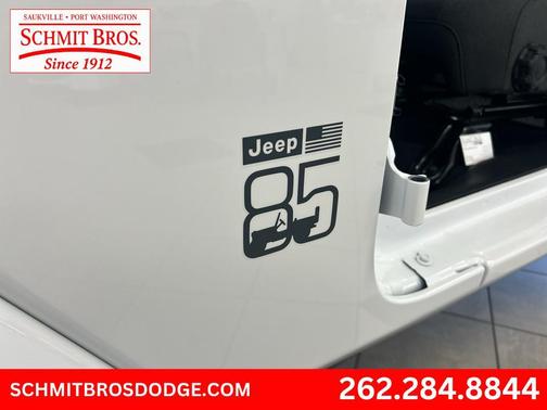 Bright White Clearcoat 2026 Jeep Wrangler 85th Anniversary