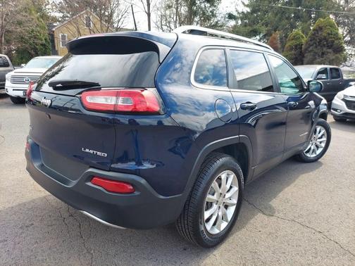 True Blue Pearlcoat 2016 Jeep Cherokee Limited