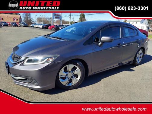 Gray 2015 Honda Civic LX