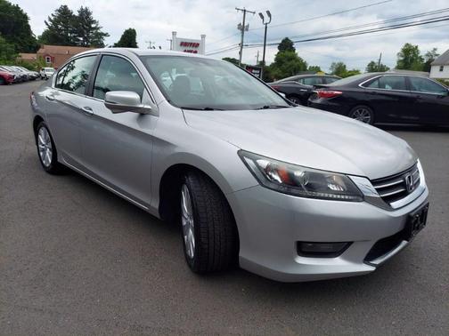 Alabaster Silver Metallic 2015 Honda Accord EX-L
