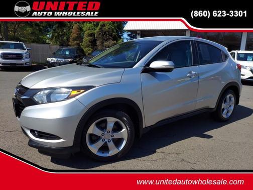 Alabaster Silver Metallic 2016 Honda HR-V EX