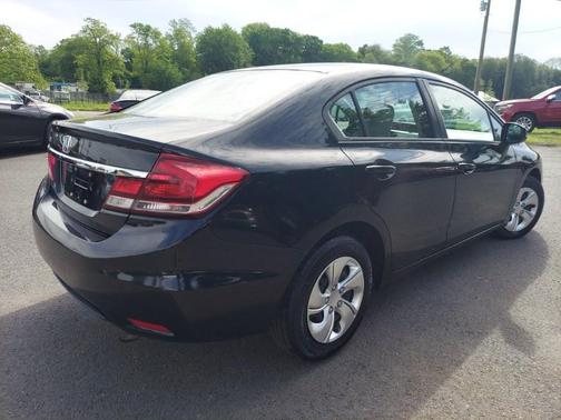 Crystal Black Pearl 2013 Honda Civic LX