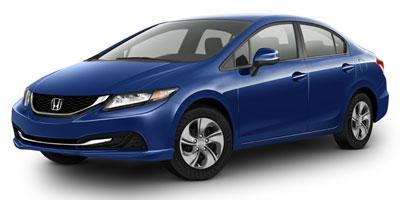 Crystal Black Pearl 2013 Honda Civic LX
