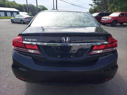 Crystal Black Pearl 2013 Honda Civic LX