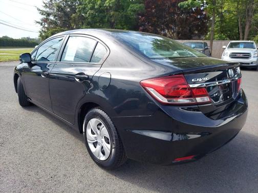 Crystal Black Pearl 2013 Honda Civic LX