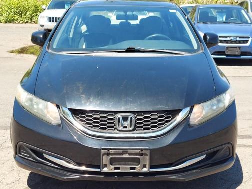 Crystal Black Pearl 2013 Honda Civic LX
