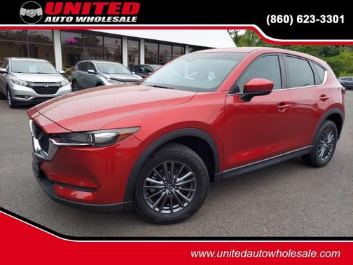 Soul Red Crystal Metallic 2021 Mazda CX-5 Sport