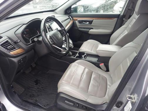 Lunar Silver Metallic 2018 Honda CR-V EX-L