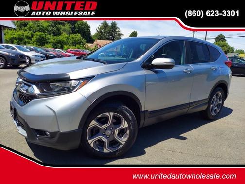 Lunar Silver Metallic 2018 Honda CR-V EX-L
