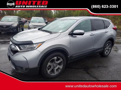 Lunar Silver Metallic 2018 Honda CR-V EX-L