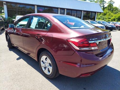 Crimson Pearl 2015 Honda Civic LX