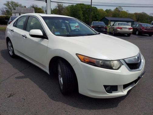 Premium White Pearl 2010 Acura TSX Technology