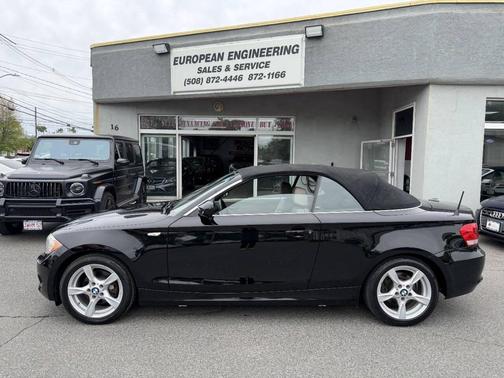 Black 2012 BMW 128 128i 2dr Convertible SULEV