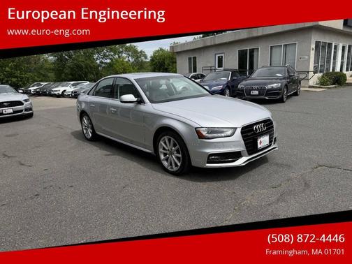 Silver 2014 Audi A4 2.0T Premium Plus