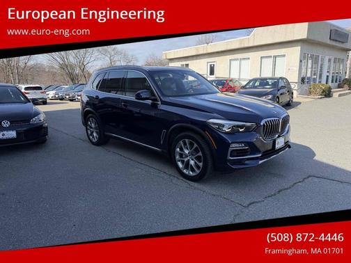 Blue 2020 BMW X5 xDrive40i
