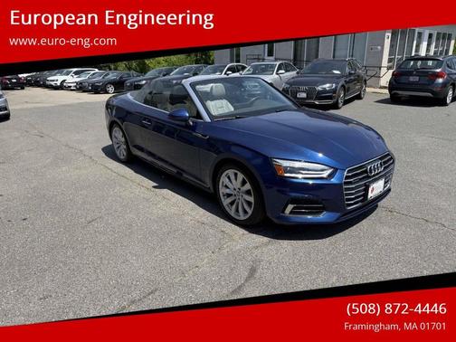 Blue 2018 Audi A5 2.0T Premium