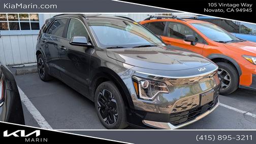 Graphite Gray 2024 Kia Niro EV Wind