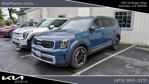 Midnight Lake Blue 2023 Kia Telluride EX