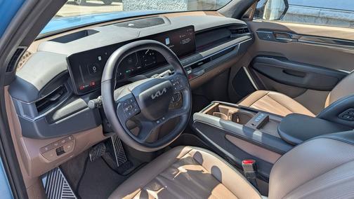 Ocean Blue 2024 Kia EV9 GT-Line