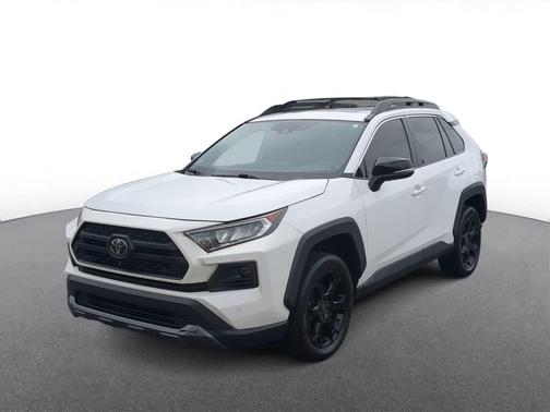 Super White 2020 Toyota RAV4 TRD Off-Road