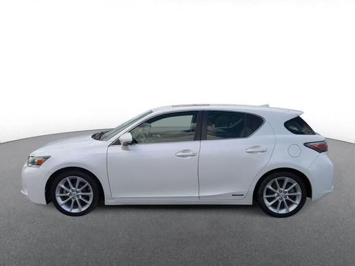 Starfire Pearl 2012 Lexus CT 200h Premium