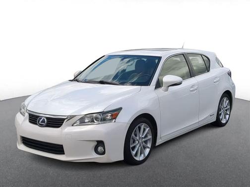 Starfire Pearl 2012 Lexus CT 200h Premium