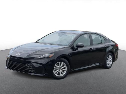 Midnight Black Metallic 2026 Toyota Camry LE