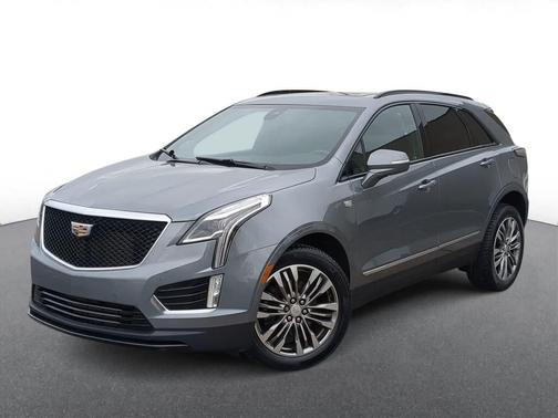 Satin Steel Metallic 2020 Cadillac XT5 Sport