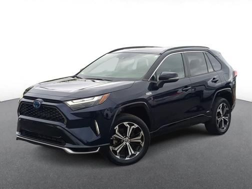 Blueprint/Midnight Black Metallic 2023 Toyota RAV4 Prime XSE