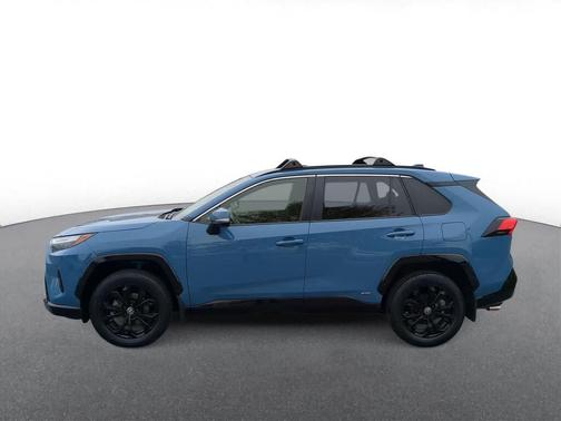 Cavalry Blue 2024 Toyota RAV4 Hybrid SE