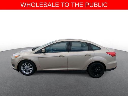 White Gold Metallic 2017 Ford Focus SE